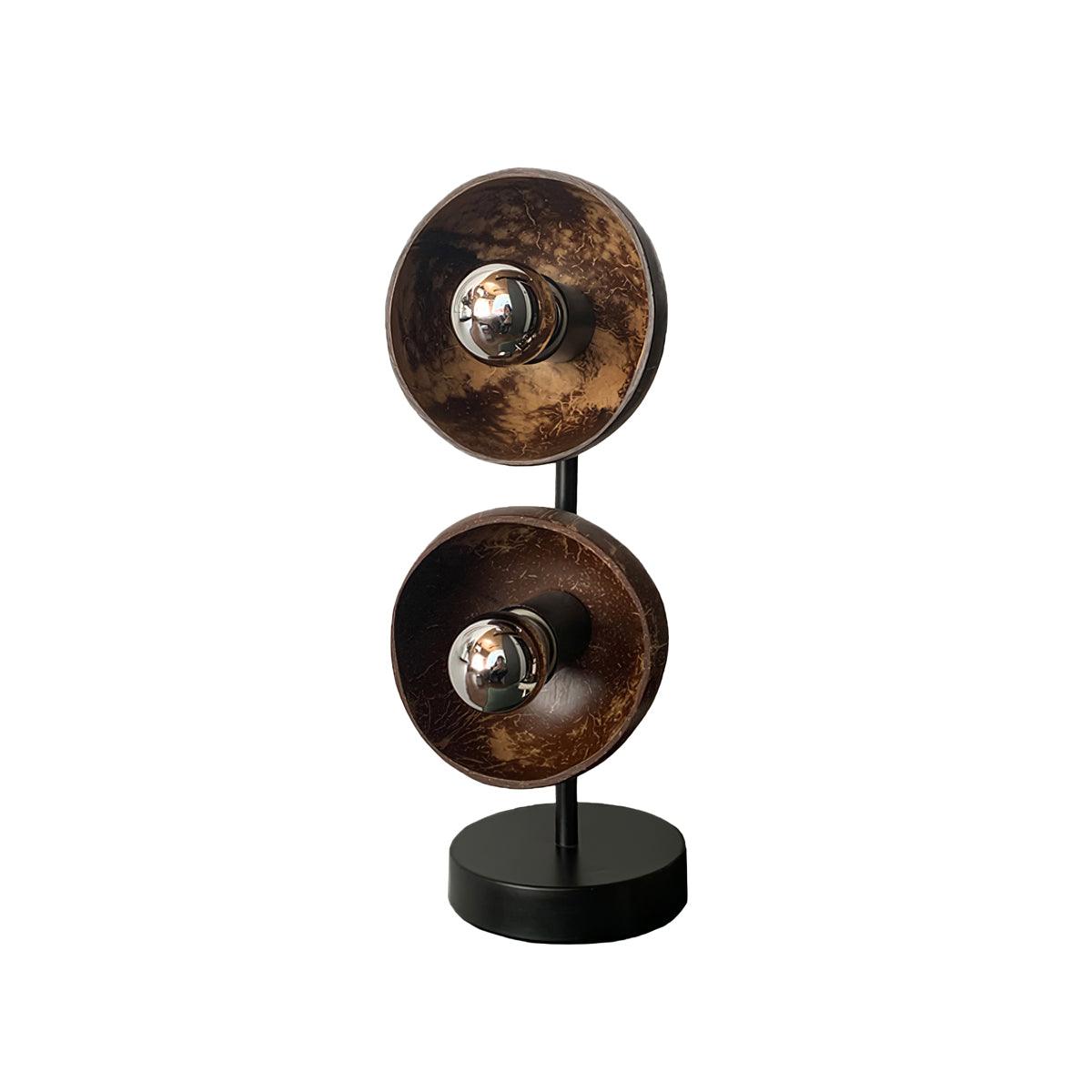 Eclipse Walnut Table Lamp