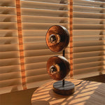 Eclipse Walnut Table Lamp