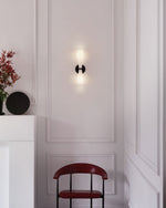 Elara Double Cone Wall Lamp 3"