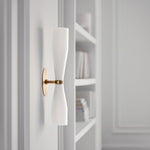 Elara Double Cone Wall Lamp 3"