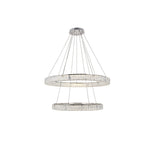 Elegant Lighting Monroe 42 Inch 1 Light Led Chandelier Cp414851