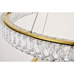 Elegant Lighting Monroe 42 Inch 1 Light Led Chandelier Cp414851