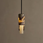 Elegant Stone Shadow Pendant Lamp 3.1″
