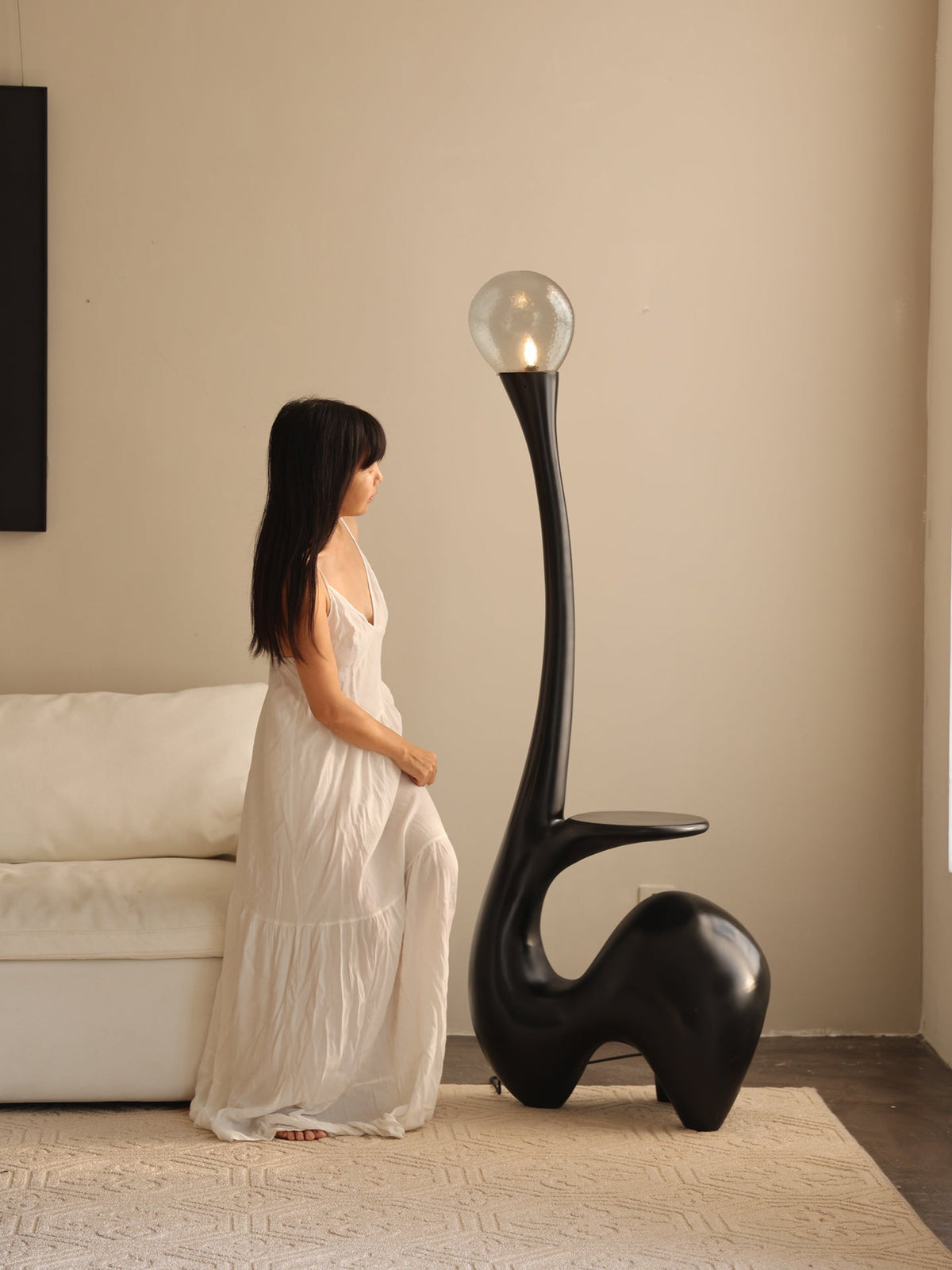 Elero Sculptural Floor Lamp