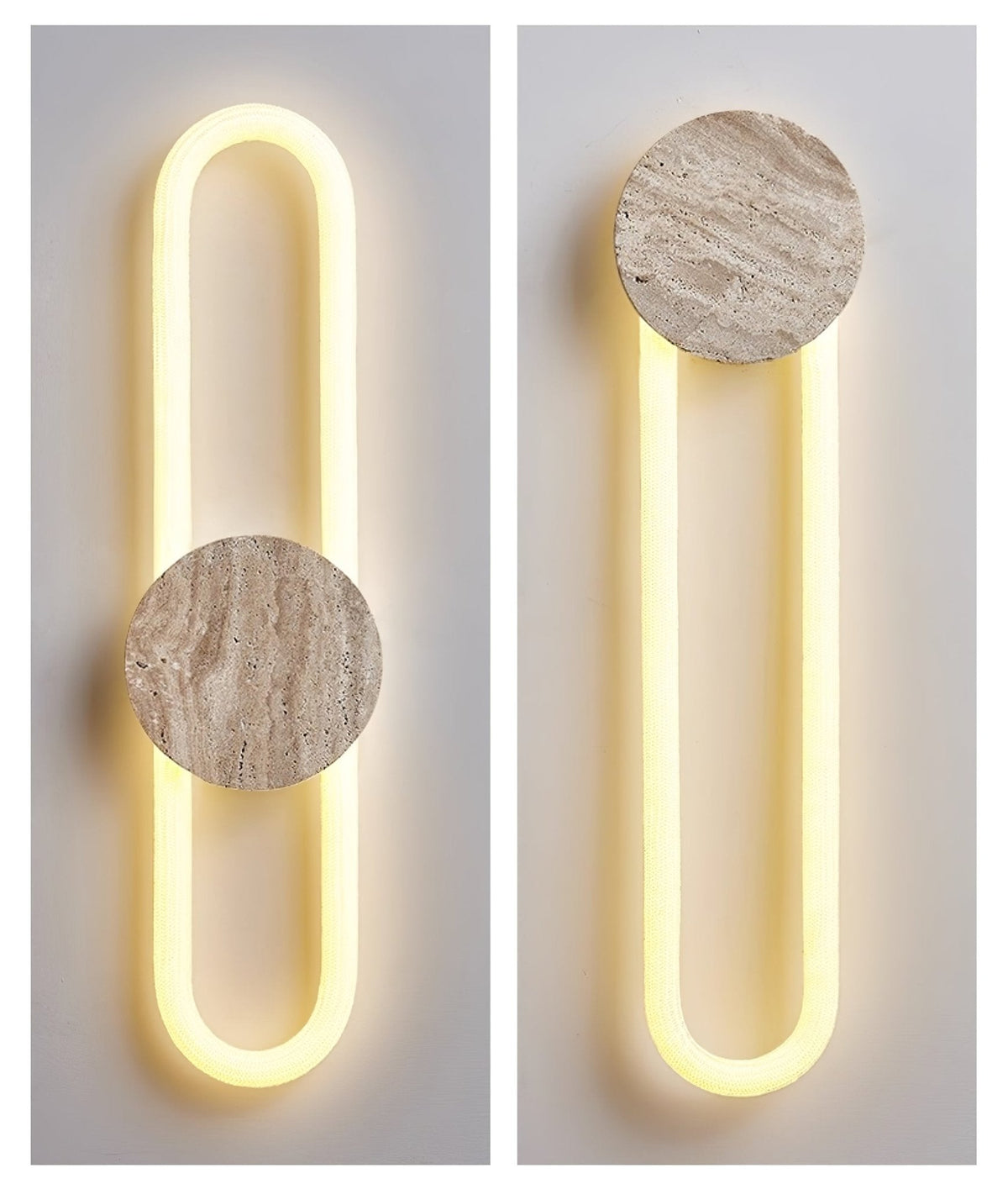 Eloen Travertine Wall Light