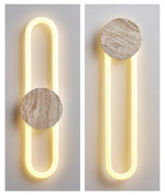 Eloen Travertine Wall Light