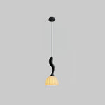 Elowen Twisted Wood Pendant Light