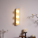 Elysian Travertine Plug-in Wall Light