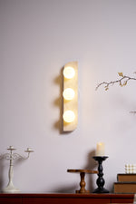 Elysian Travertine Plug-in Wall Light