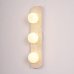 Elysian Travertine Plug-in Wall Light