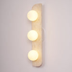 Elysian Travertine Plug-in Wall Light