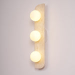 Elysian Travertine Plug-in Wall Light