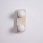 Elysian Travertine Plug-in Wall Light