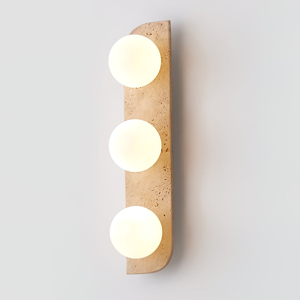 Elysian Travertine Plug-in Wall Light