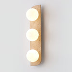 Elysian Travertine Plug-in Wall Light