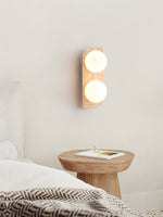 Elysian Travertine Plug-in Wall Light