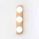 Elysian Travertine Plug-in Wall Light