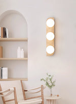 Elysian Travertine Plug-in Wall Light