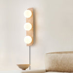 Elysian Travertine Plug-in Wall Light