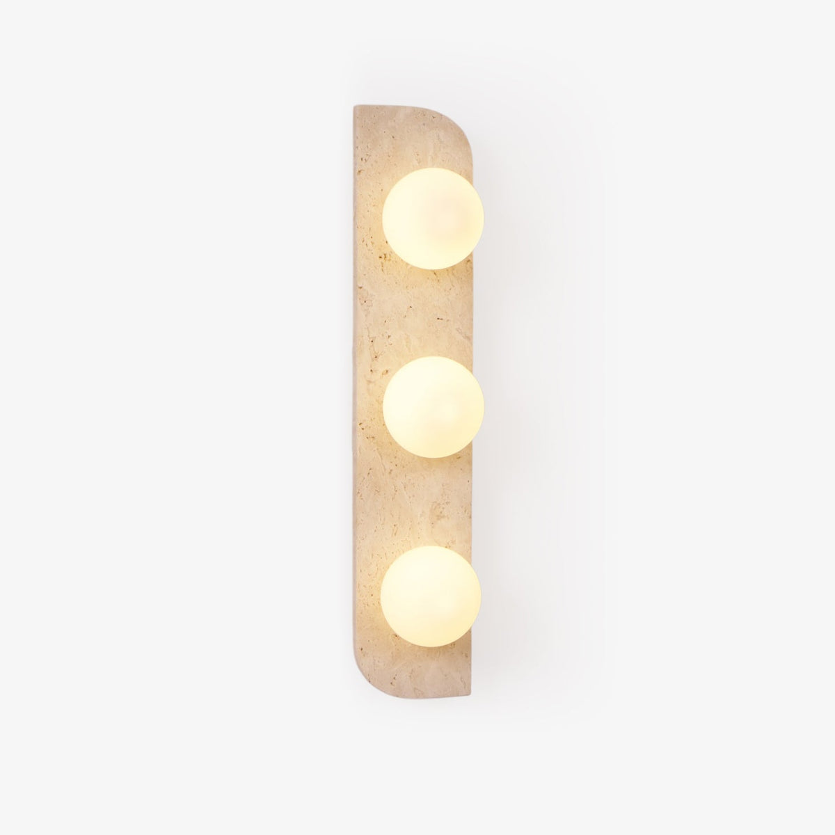 Elysian Travertine Plug-in Wall Light