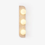 Elysian Travertine Plug-in Wall Light
