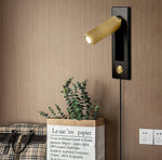 Embedded Bedside Plug-in Sconce