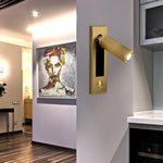 Embedded Bedside Plug-in Sconce