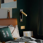Embedded Bedside Plug-in Sconce
