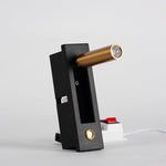 Embedded Bedside Plug-in Sconce