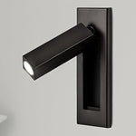 Embedded Bedside Plug-in Sconce