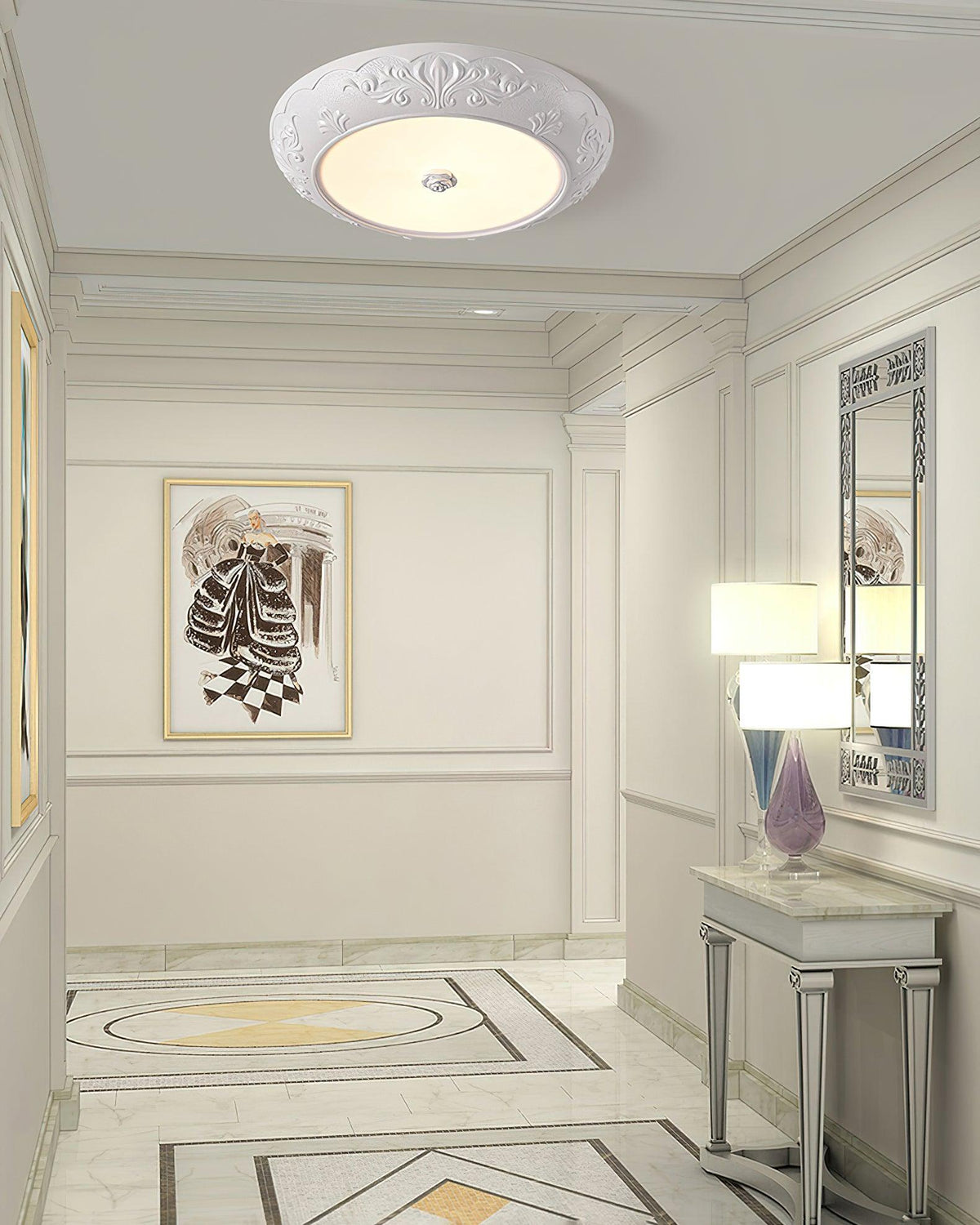 Embossed Ceiling Lamp