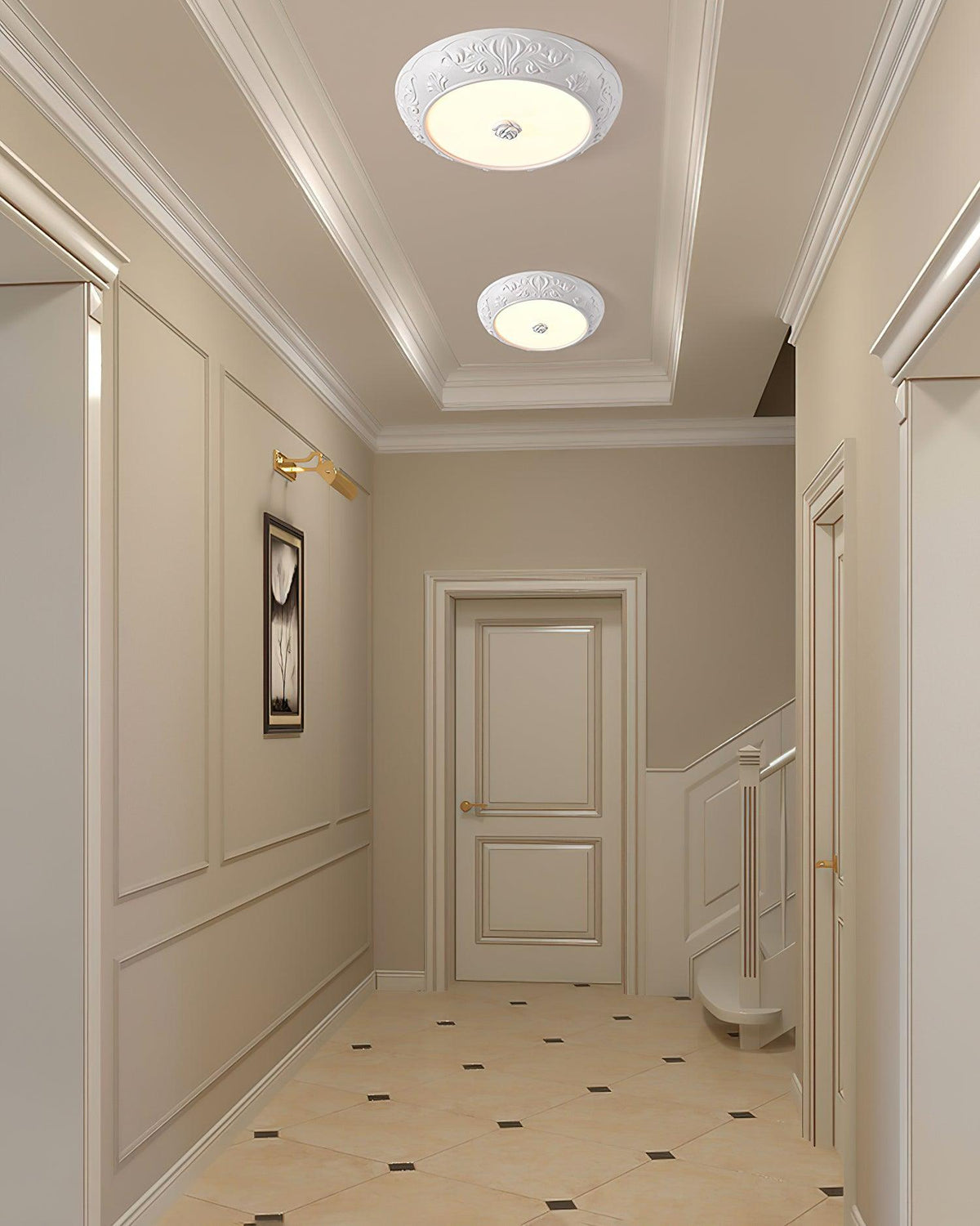 Embossed Ceiling Lamp