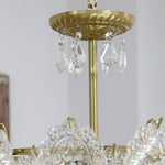 Embossed Pearls Crystal Chandelier