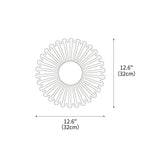 Emerald Wave Wall Lamp 12.6"