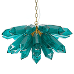 Emerald Crystal Chandelier