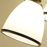Empire New Age White Glass Pendant Light