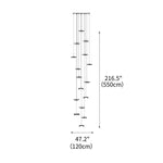 Empty Leaf Chandelier