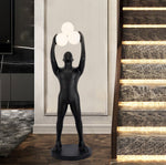 Enlightened Figure Sculptor Floor Lamp
