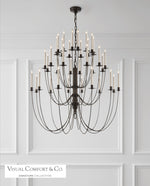 Coral LED Chandelier, LED, Gold, 31"W (C76330GL 305XP0N)