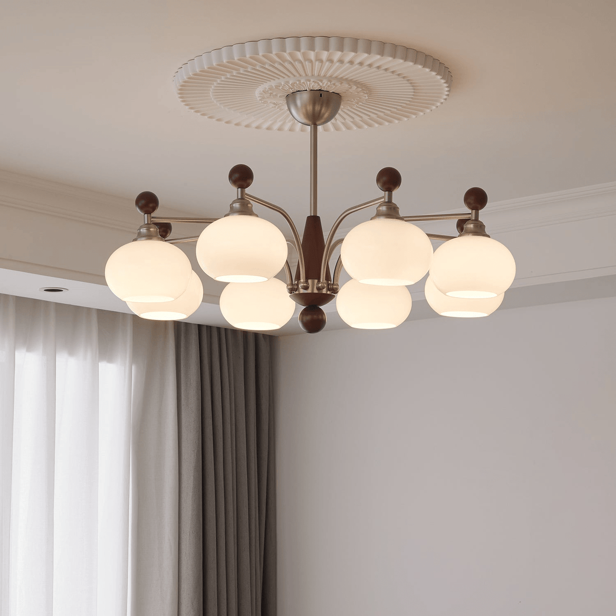 Ethereal Orbit Chandelier