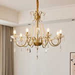 Evaria Crystal Pearl Chandelier