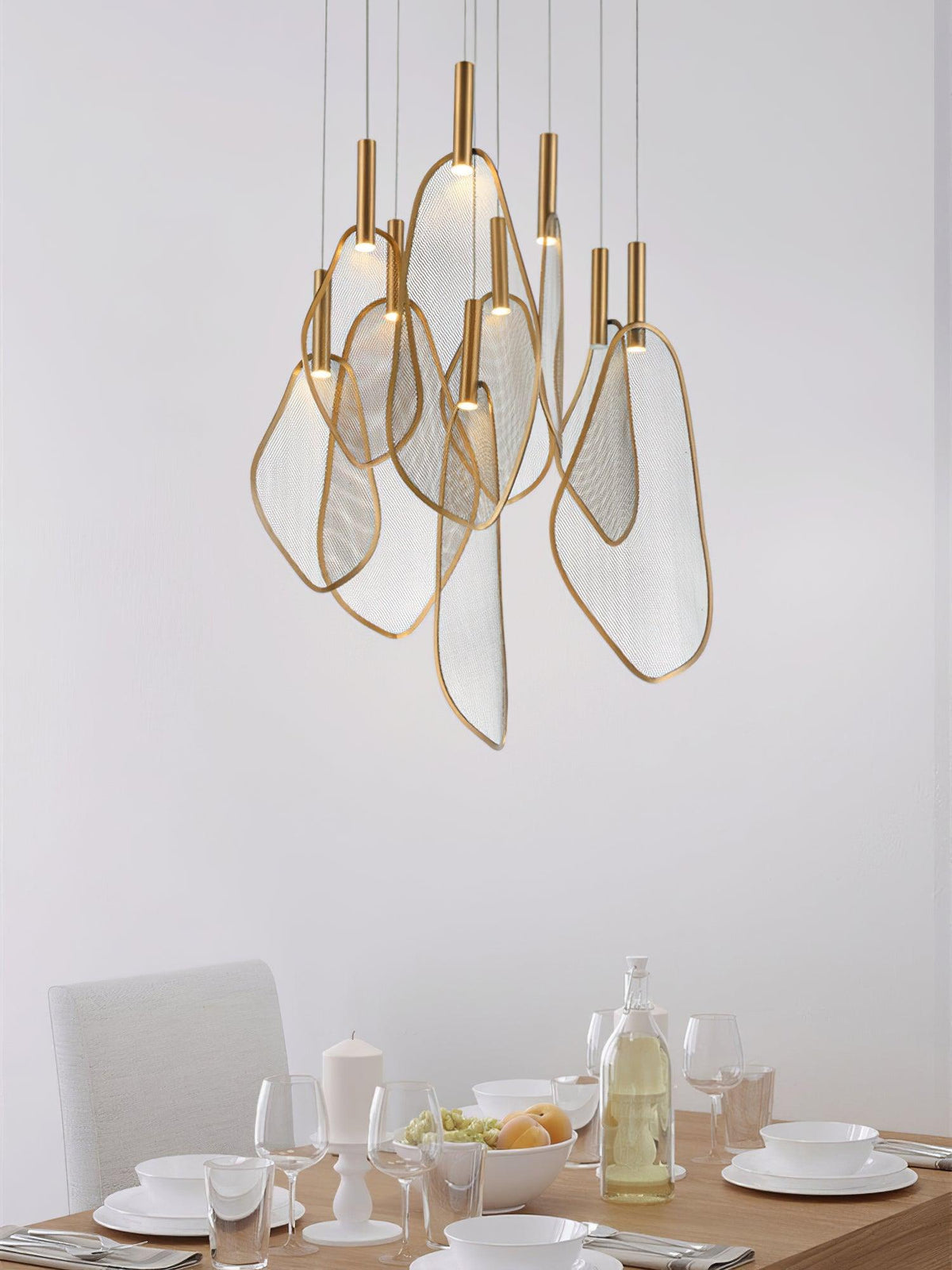 Fan Shape Pendant Light