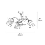 Fantasy Lily Chandelier