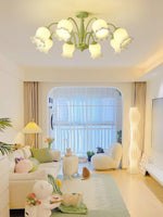 Fantasy Lily Chandelier