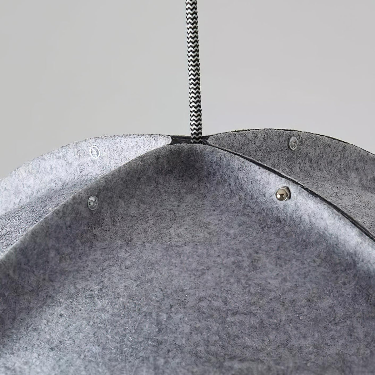 Felt Bowl Pendant Lamp 23.6"