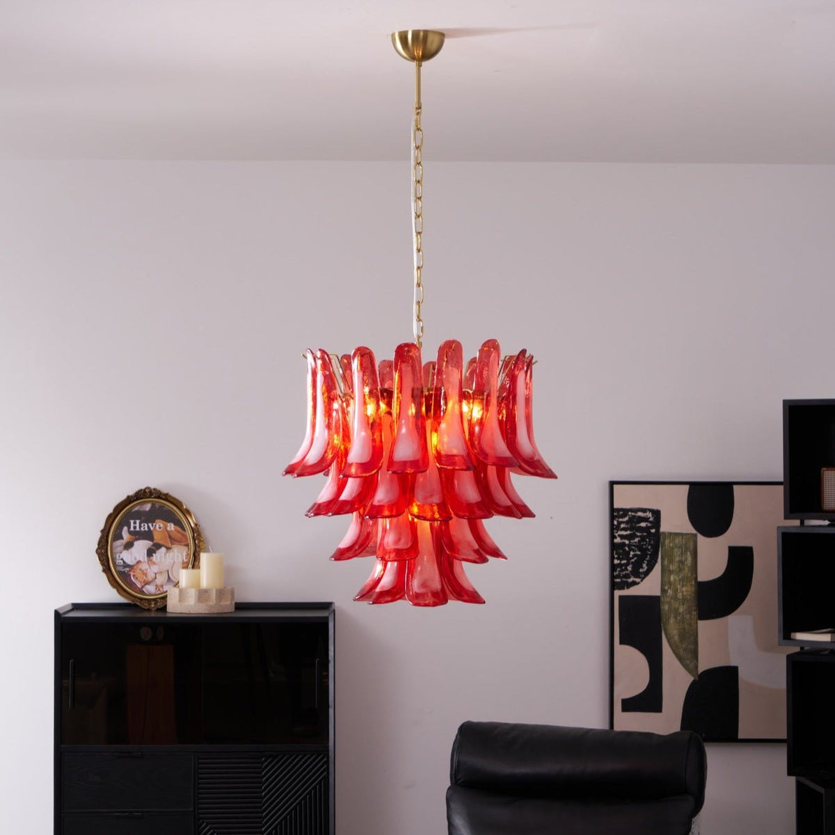 Fiametta Murano Glass Chandelier