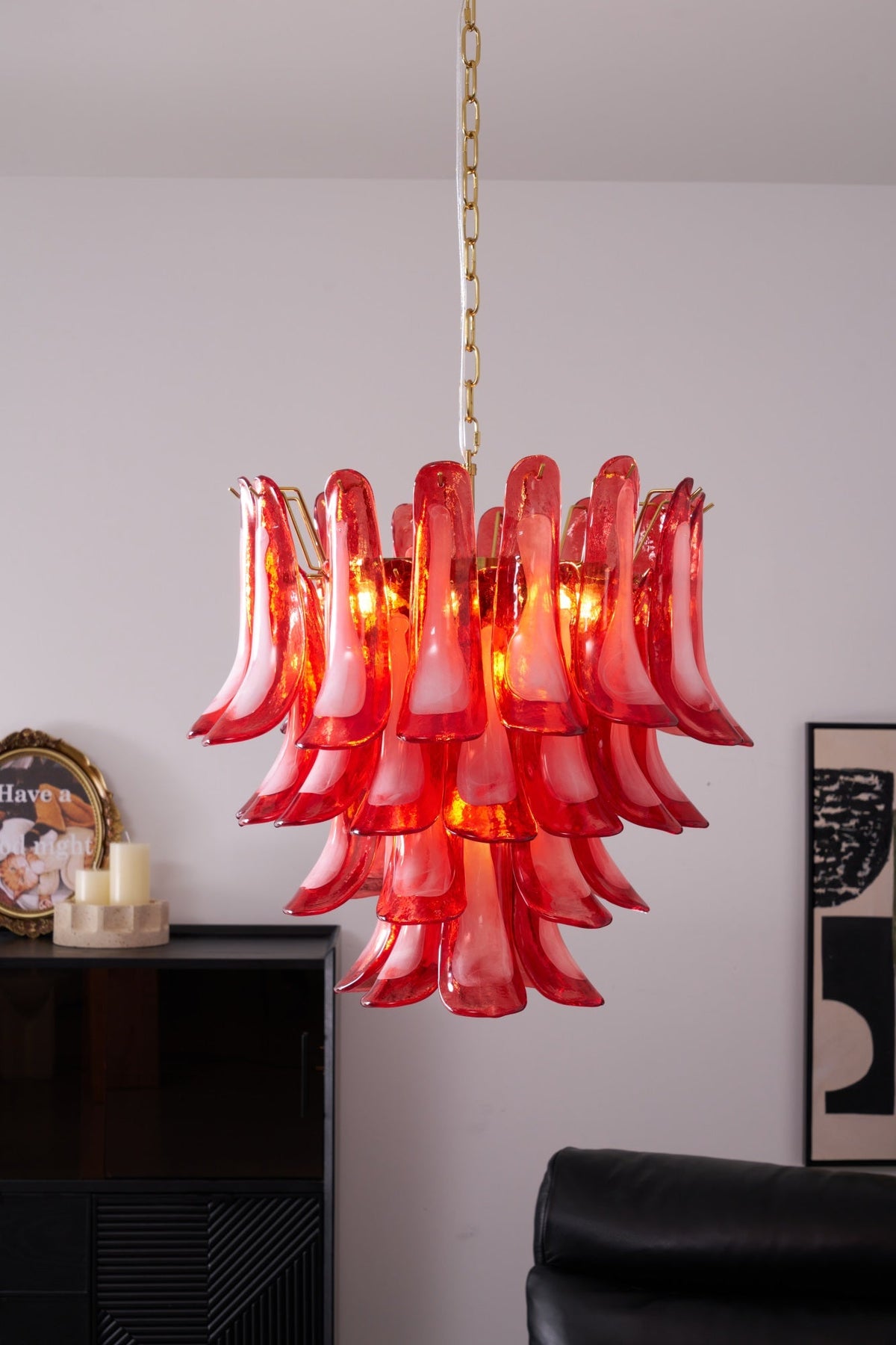 Fiametta Murano Glass Chandelier