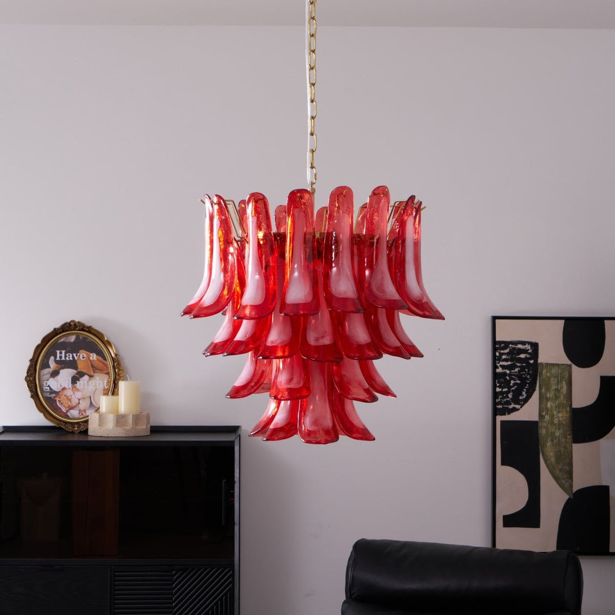 Fiametta Murano Glass Chandelier