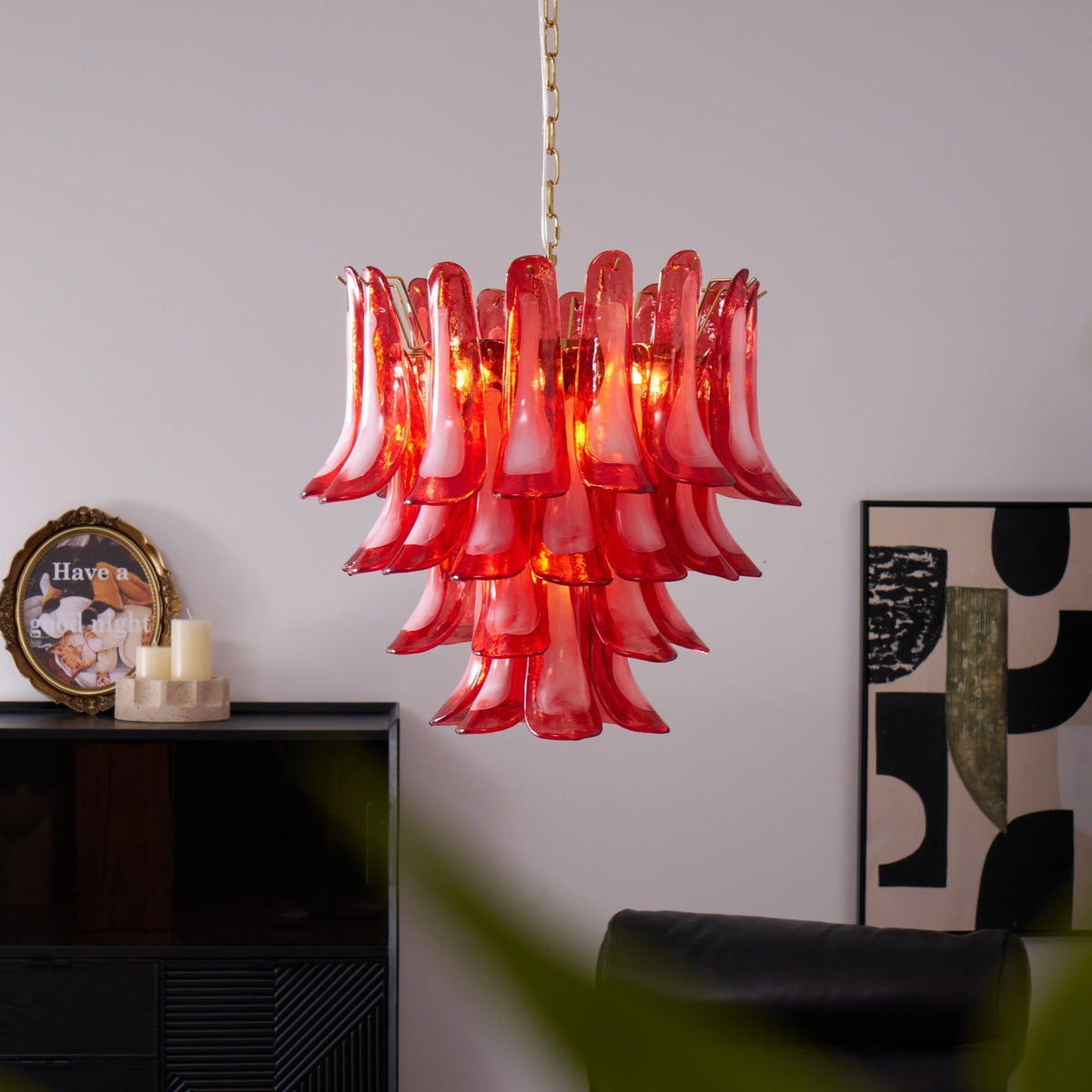 Fiametta Murano Glass Chandelier