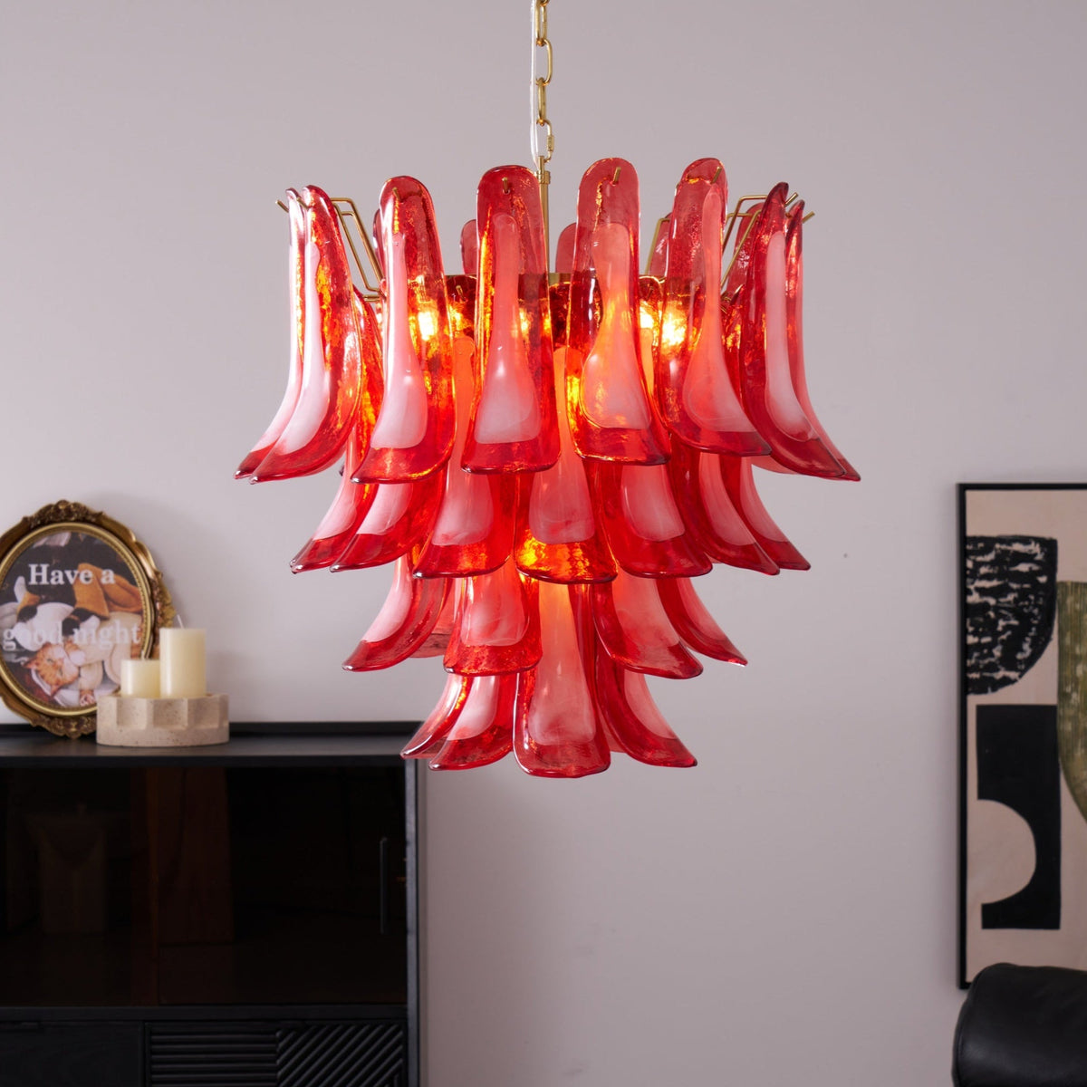 Fiametta Murano Glass Chandelier